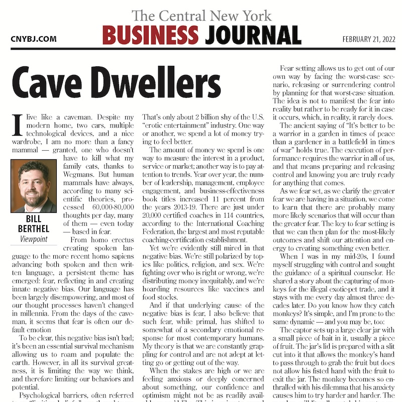 Image of Viewpoint Article; Cave Dwellers