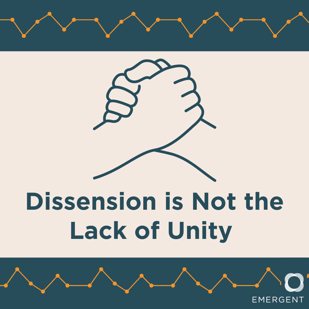 Dissension is Not the Lack of Unity blog post image