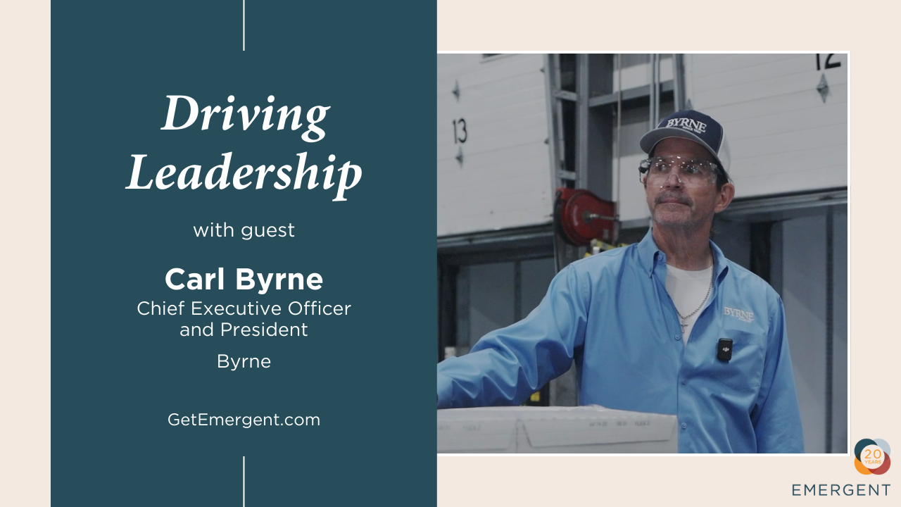 Driving Leadership Carl Byrne