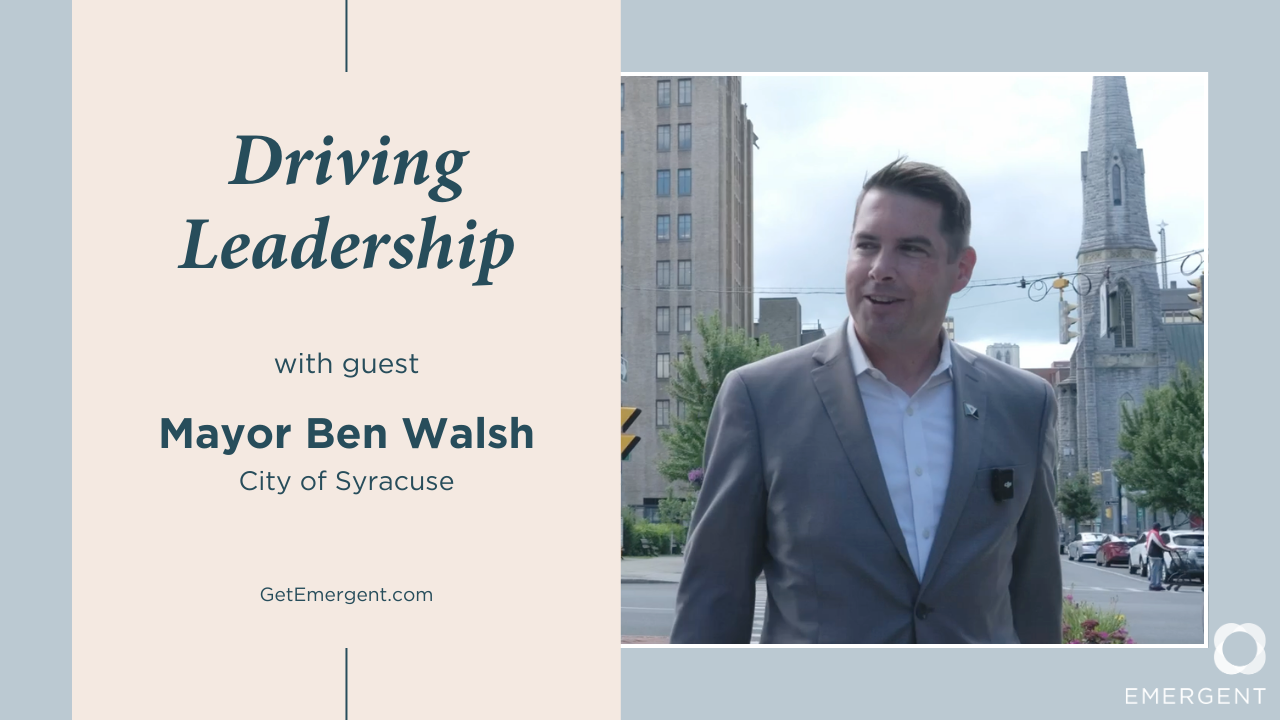 Driving Leadership; Mayor Ben Walsh interview cover