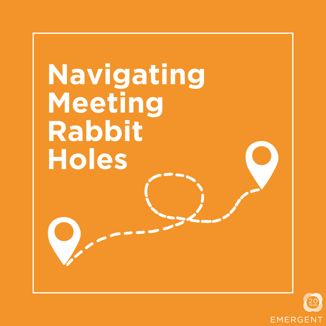 Navigating Meeting Rabbit Holes blog cover image