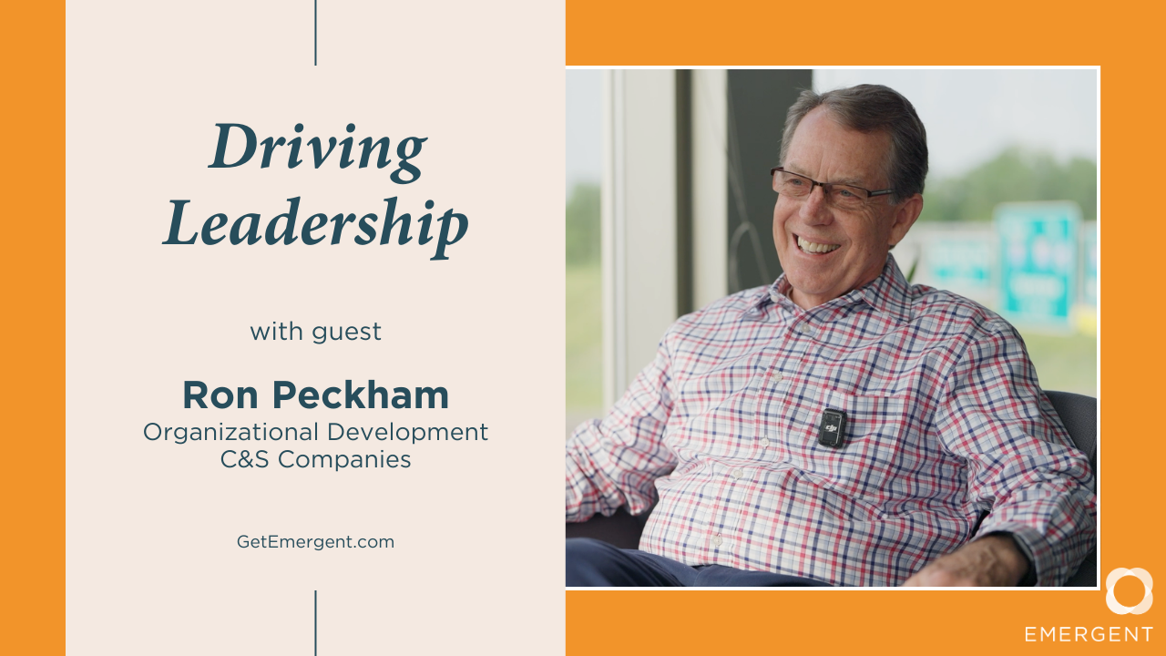 Driving Leadership; Ron Peckham interview cover