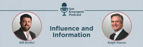 Influence and Information podcast header