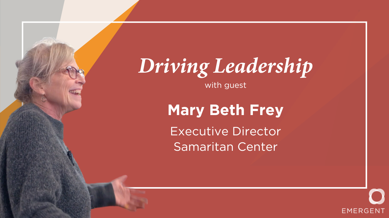 Driving Leadership; Mary Beth Frey cover image