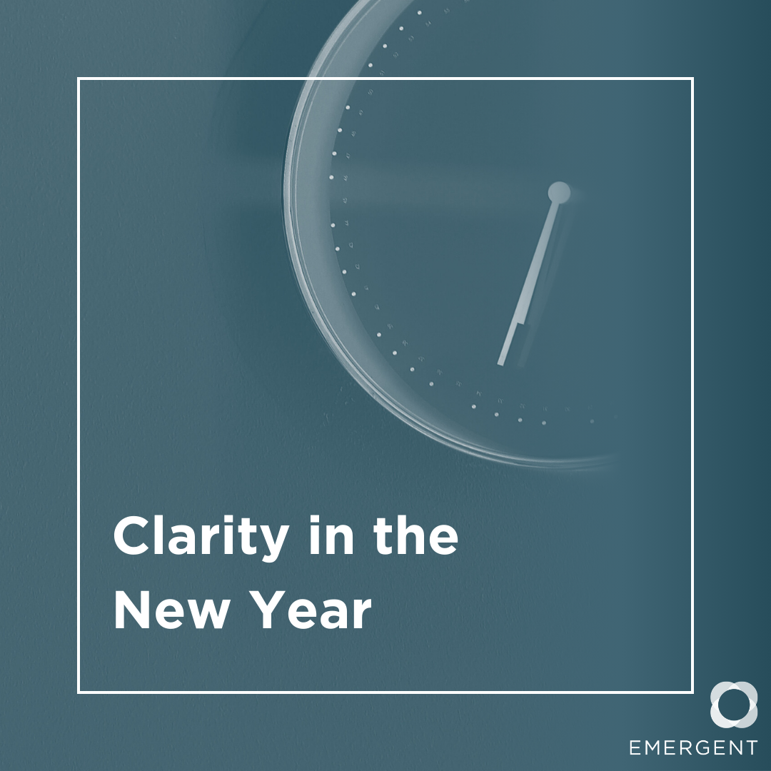 Clarity in the New Year