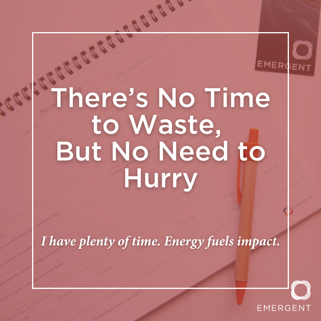 Energy management over time management