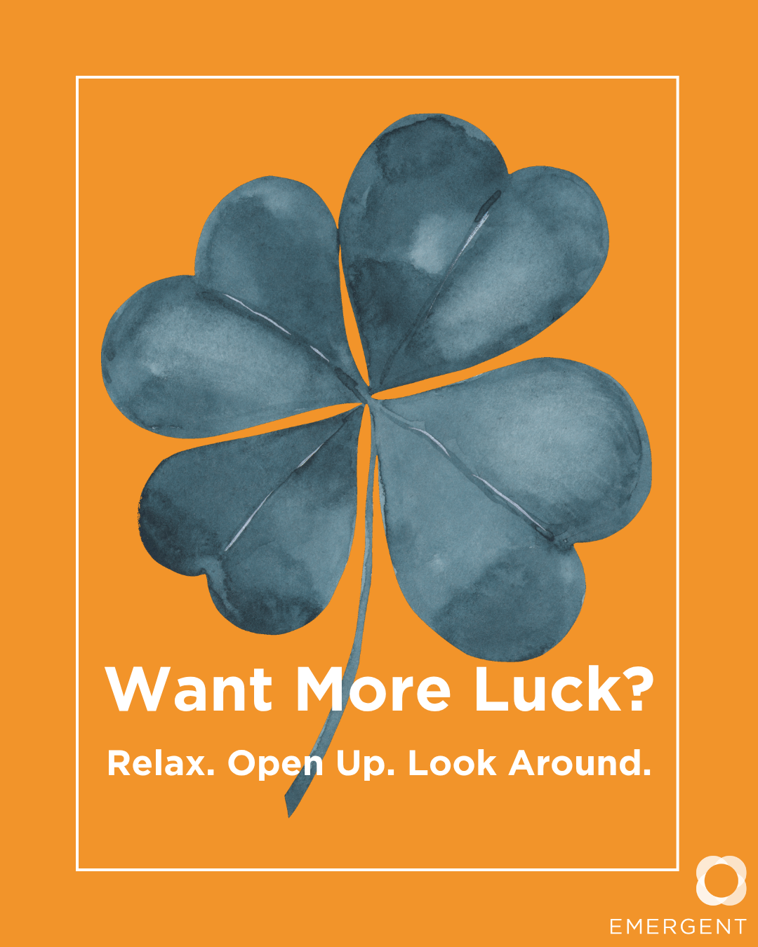 How to increase your luck through openness